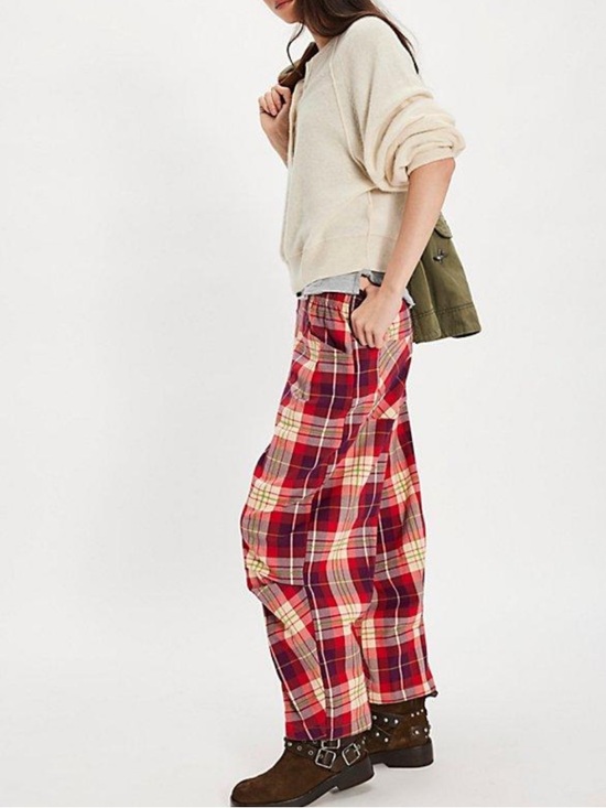 Free People Pants - Free People Nice Choice Pull-On Trousers
